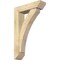 Ekena Millwork Thorton Slat Rough Sawn Bracket w/ Offset Brace, Douglas Fir, 6"W x 22"D x 34"H BKT0604X22X34THR06RDF - alternate 1